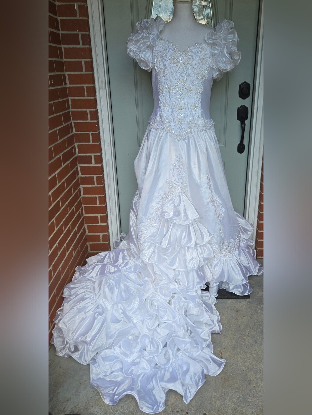 Michaelangelo Vintage Wedding Dress 90s